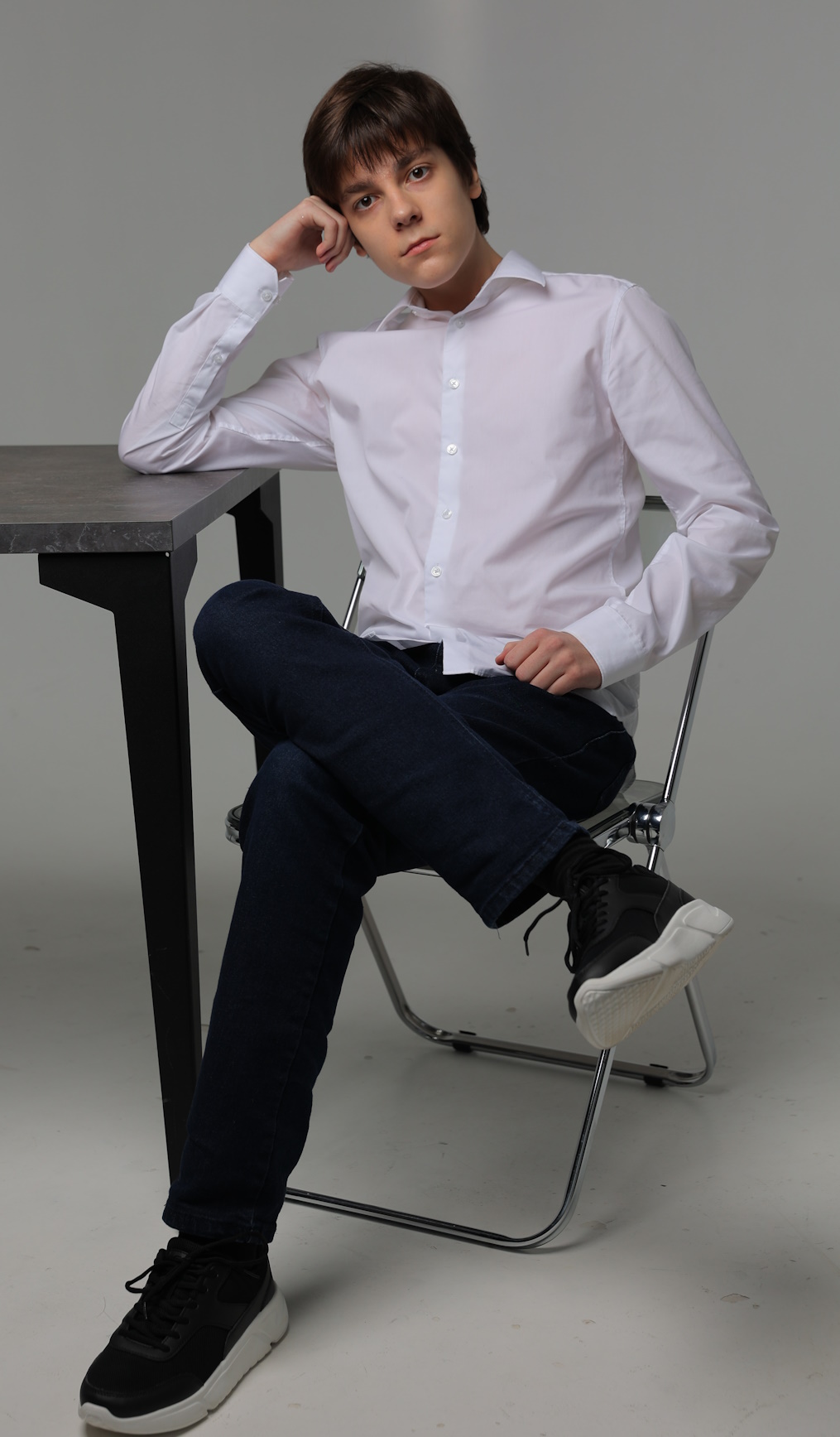 Декабрь 2024 г. Фото для выпускного 9 А класса.