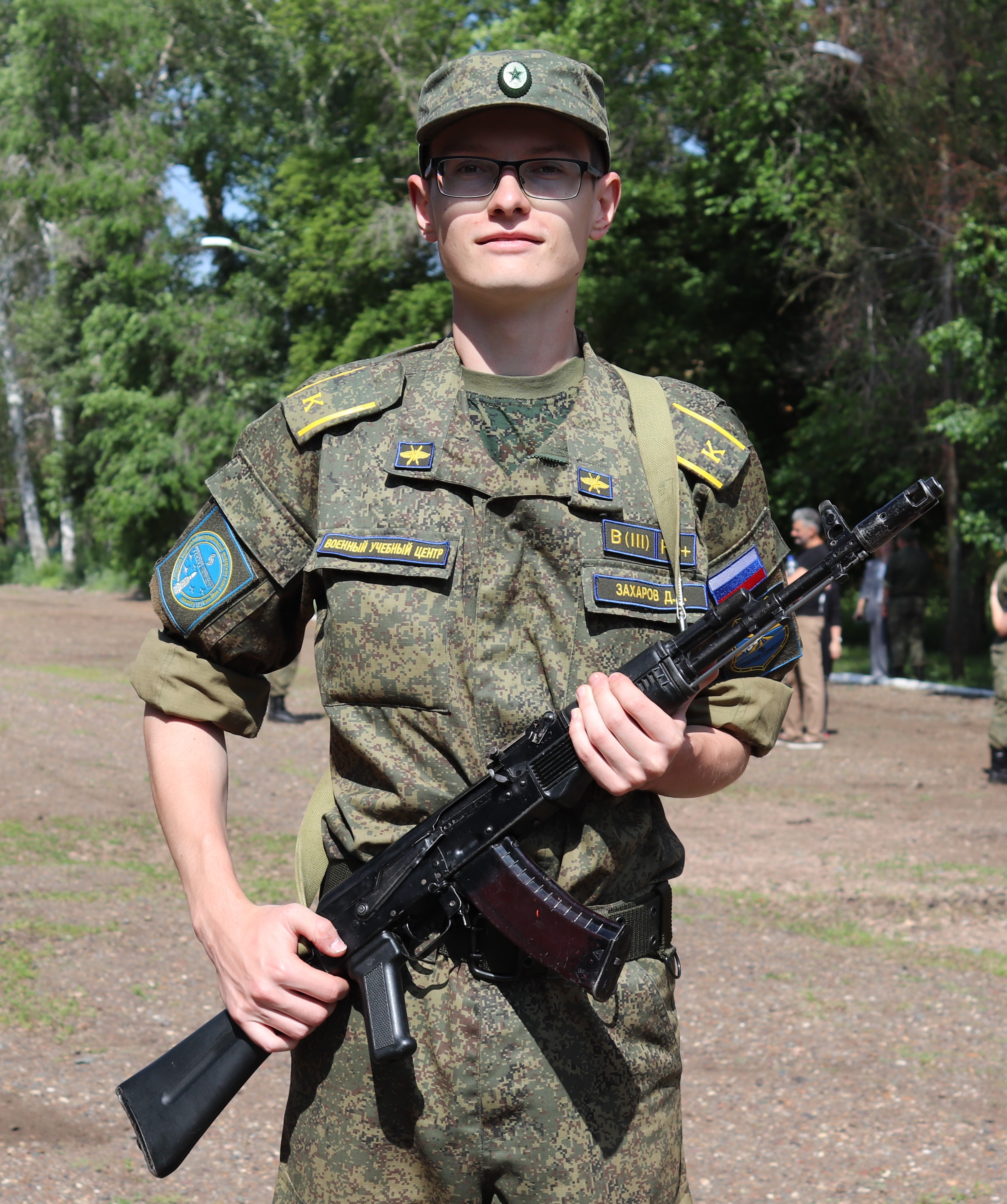 Июль 2022, Присяга  Чебеньки, Оренбургской обл.